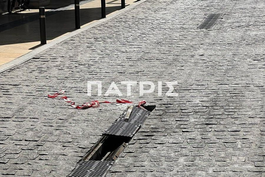 Ηράκλειο: Έγινε τροχαίο ατύχημα όμως η σχάρα ομβρίων δεν θα αποκατασταθεί ΠΟΤΕ!