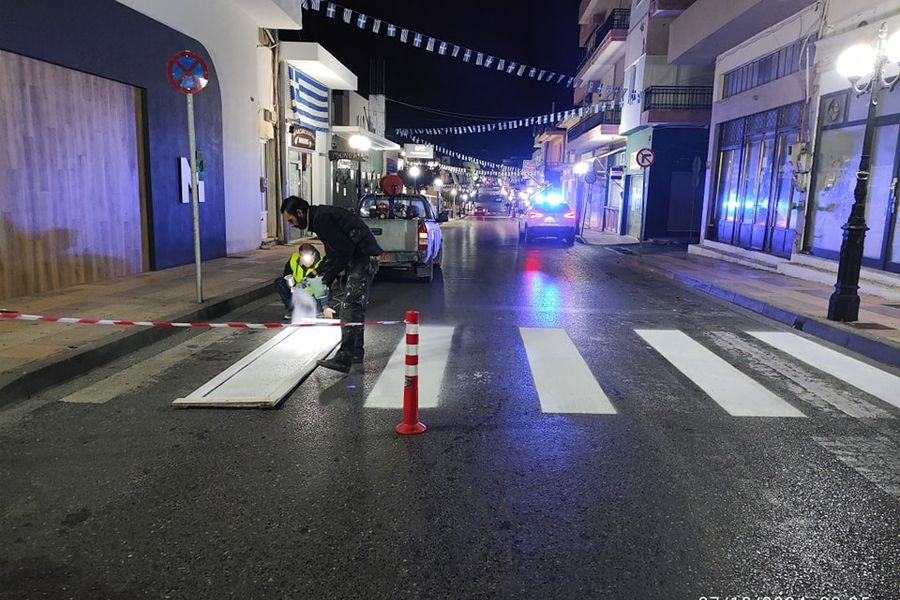 «Φρέσκαραν» τις διαβάσεις πεζών στο Αρκαλοχώρι