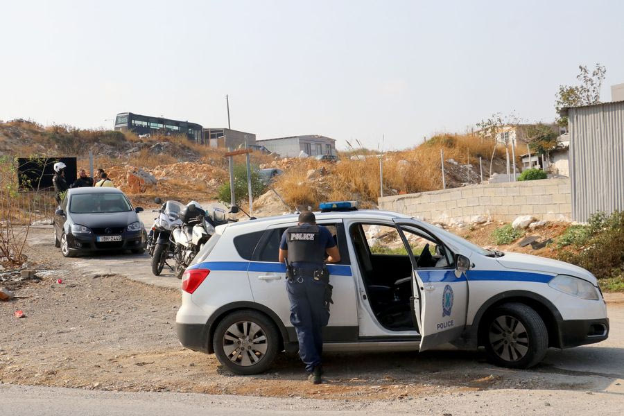 Ηράκλειο: Επιχείρηση της Αστυνομίας στον καταυλισμό στα Δύο Αοράκια