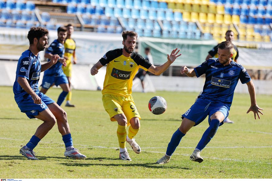 Super League 2: Βυθισμένα παραμένουν τα Χανιά, νέα ήττα 1-0 από την ΑΕΚ Β’