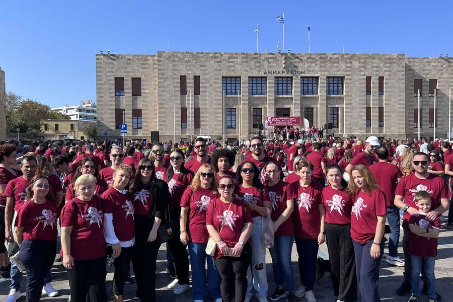 Ο Όμιλος MITSIS στηρίζει τη Ρόδο στον αγώνα κατά του καρκίνου