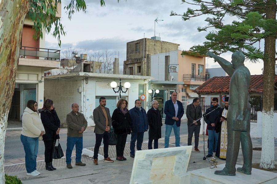 Τίμησαν την Επέτειο της Εθνικής Αντίστασης στο Αρκαλοχώρι