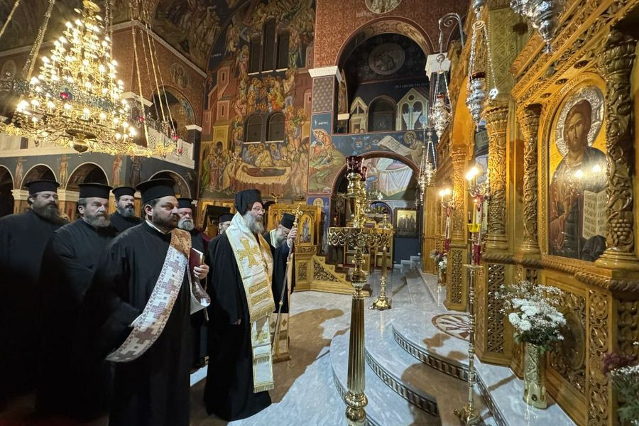 Τρισάγιο για τον Βαρδή Βαρδινογιάννη από τον Ρεθύμνης Πρόδρομο