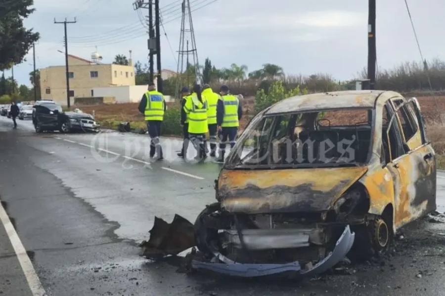 Κύπρος: Τρεις νέοι άνθρωποι νεκροί σε τροχαίο δυστύχημα