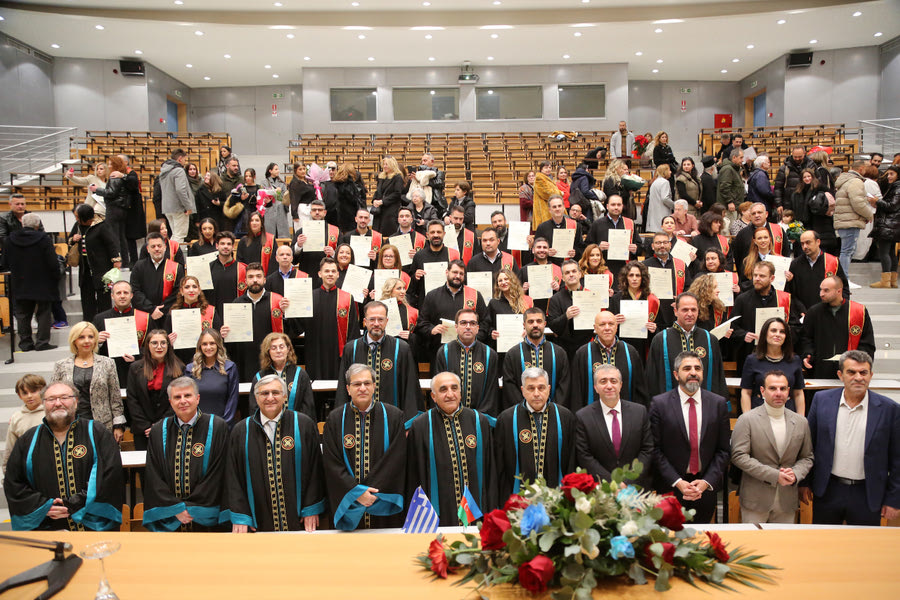 Τρίτη κατά σειρά ορκωμοσία των αποφοίτων μεταπτυχιακών φοιτητών του Πανεπιστημίου Δυτικής Μακεδονίας