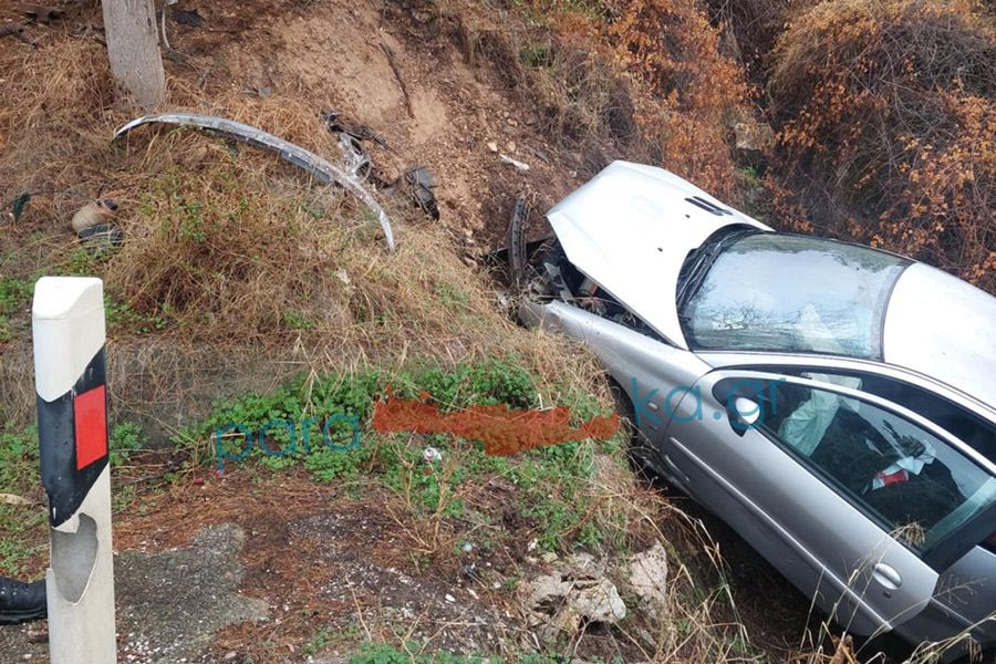 Χανιά: Οδηγός ΙΧ έχασε τον έλεγχο και βρέθηκε σε χαντάκι