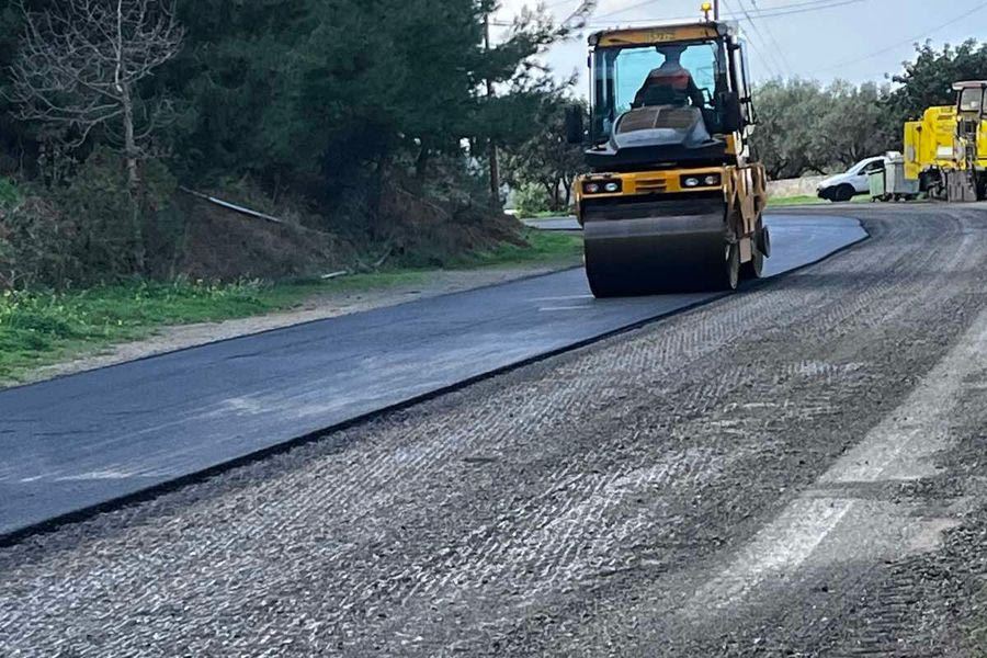 Αυτοψία Αντιπεριφερειάρχη Λασιθίου στα έργα οδικής ασφάλειας σε Ελούντα, Κριτσά και Σίσι