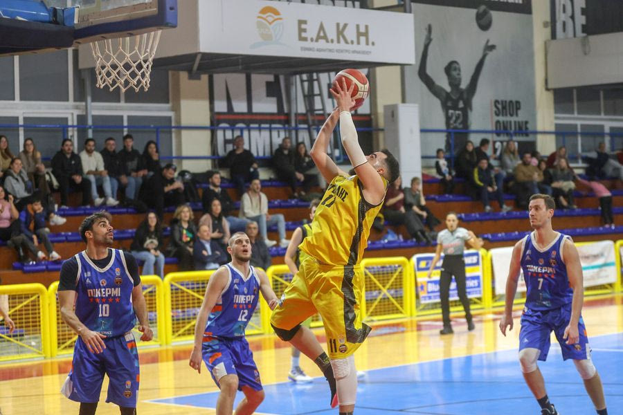 National League 2: Απώλεσε προβάδισμα 21 πόντων ο Εργοτέλης, χάνοντας από το Πικέρμι στην παράταση