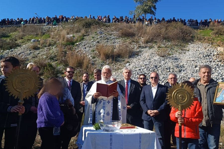 Θεοφάνεια στα φράγματα της Κρήτης