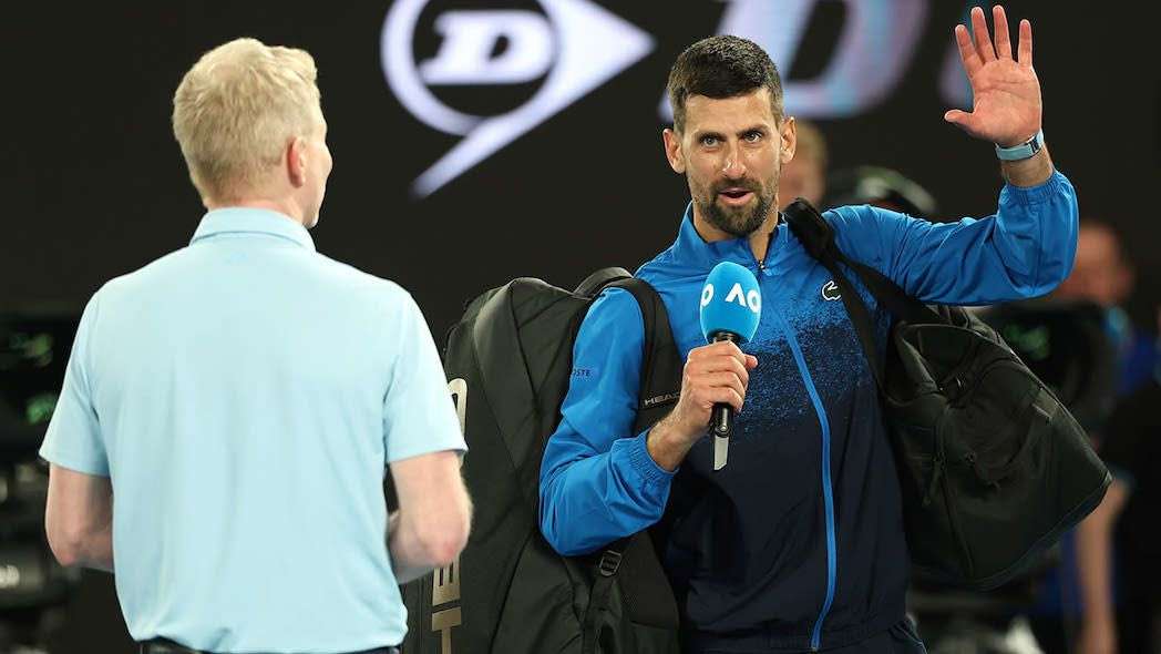 Australian Open: «Εγκατέλειψε» ο Νόβακ Τζόκοβιτς – Στον τελικό ο Ζβέρεφ