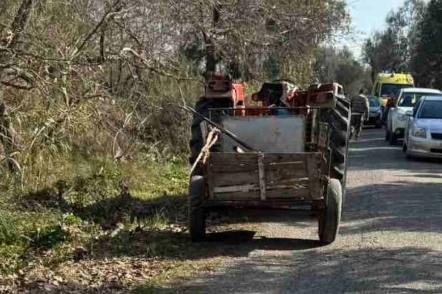 Αγρίνιο: Νεκρή 65χρονη που έπεσε από τρακτέρ