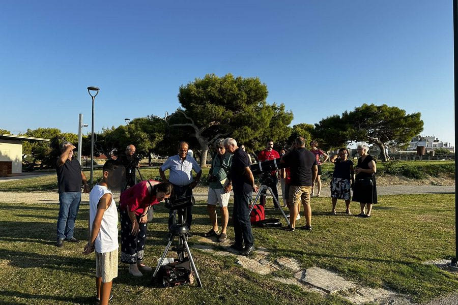 Αστροβραδιές στα Ενετικά Τείχη με εντυπωσιακή παρέλαση πλανητών