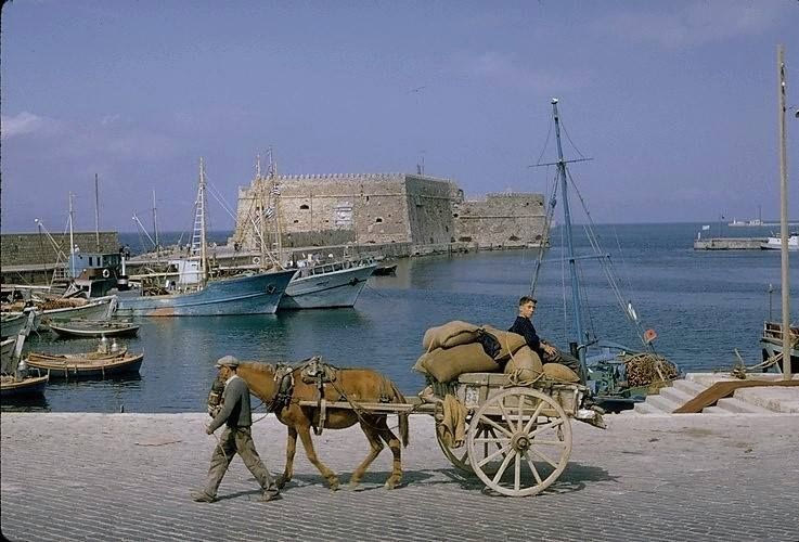 Ενετικό λιμάνι του Ηρακλείου το 1964