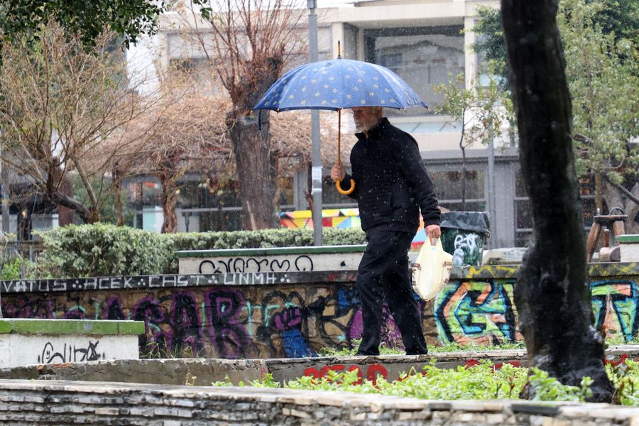 Ηράκλειο… υπό βροχή (φωτογραφίες)