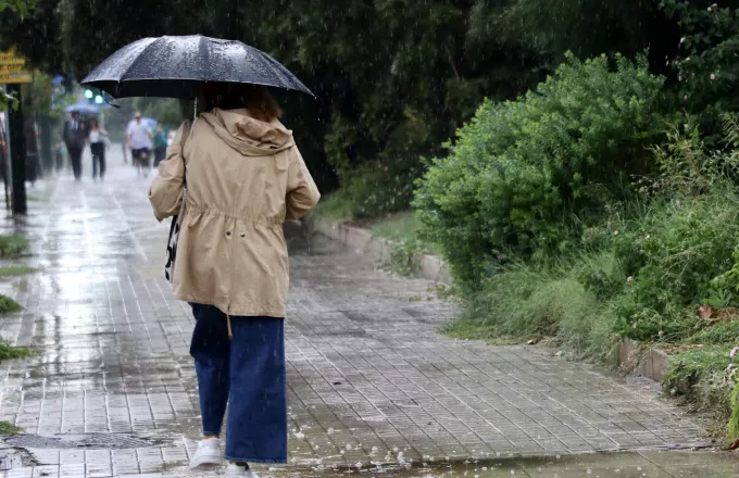 Οι 8 περιοχές στις οποίες έπεσε η περισσότερη βροχή την Κυριακή