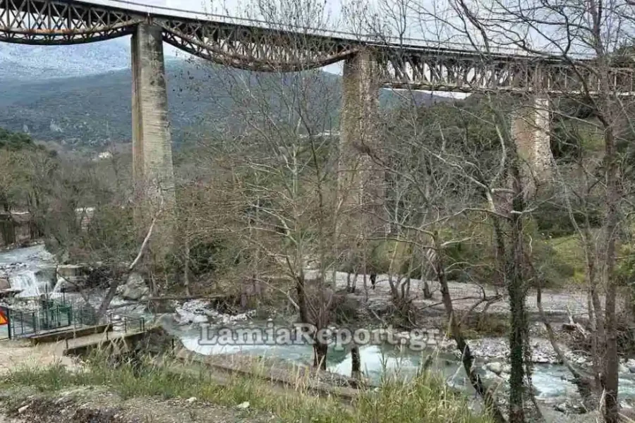 Φθιώτιδα: Νεκρός άνδρας στη γέφυρα του Γοργοποτάμου